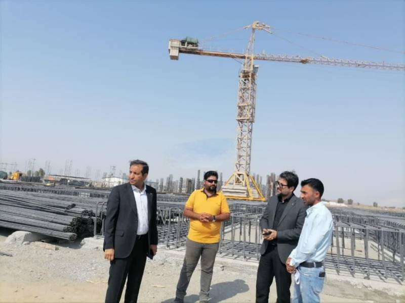 پیشرفت  ۵۰ درصدی توسعه اورژانس بیمارستان قلعه گنج